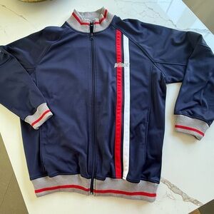 Vintage Prince Track Jacket Y2K
Striped Full Zip Athletic